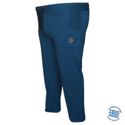 Καλοκαιρινό jersey παντελόνι φόρμας με Patch,της Leo Collection - Indigo