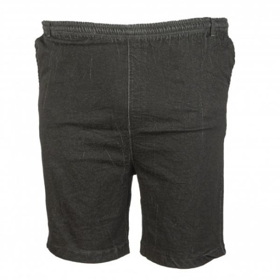 Ελαστική Stonewashed καπαρτινέ βερμούδα 