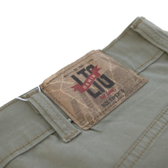 Καλοκαιρινό ελαστικό πεντάτσεπο παντελόνι μεσαίου καβάλου 