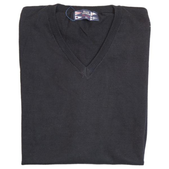 Καζάκα μάλλινη με βε - ΜΑΥΡΟ