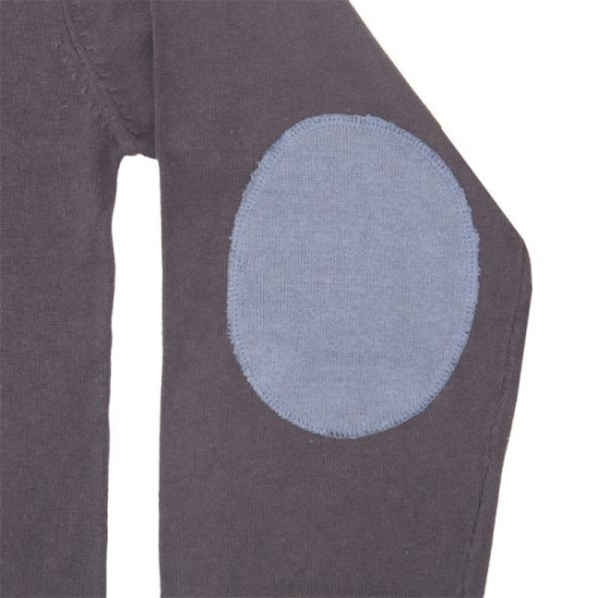 Μπλούζα πλεκτή βαμβακερή με κουμπιά 