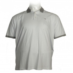 Polo μακό pennie με τσέπη και κεντητή λεπτομέρεια - ΛΕΥΚΟ