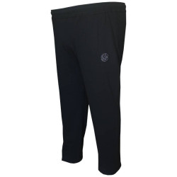 Καλοκαιρινό παντελόνι φόρμας baby fouter με patch - Black Καλοκαιρινό παντελόνι φόρμας baby fouter με patch - Black