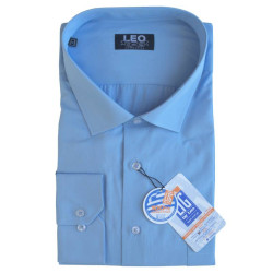 Πουκάμισο μονόχρωμο με μακρύ μανίκι - Jordy Blue