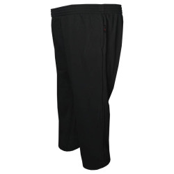 Χειμερινό παντελόνι φόρμας μονόχρωμο μεσαίου καβάλου - Black