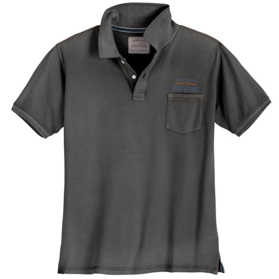 Stone Washed Polo pique 