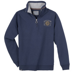 Βαρύπλεκτο φούτερ Polo Premium Dep της Redfield - Dark Denim Βαρύπλεκτο φούτερ Polo Premium Dep της Redfield - Dark Denim