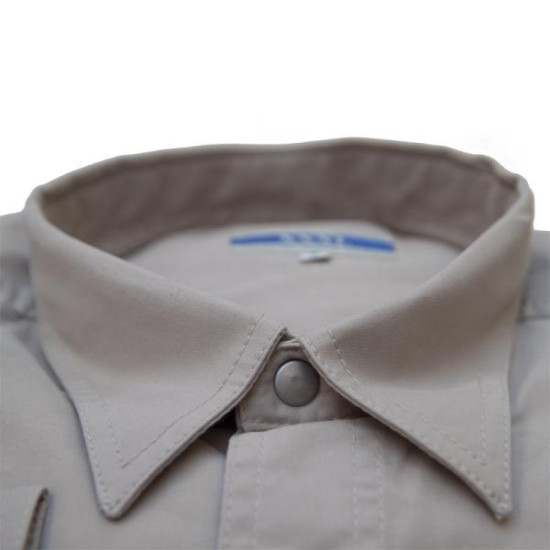 Πουκάμισο καπαρτινέ με τρουκ - ΜΠΕΖ