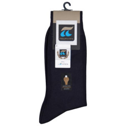 Κάλτσες με φαρδύ κουντεπιέ - ΜΠΛΕ