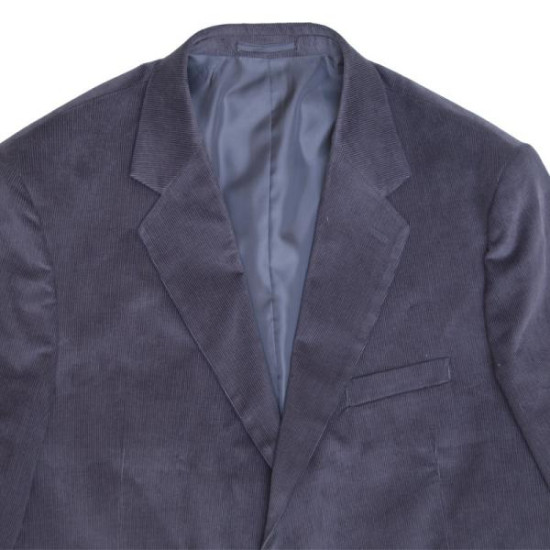 Σακάκι κουστουμιού κοτλέ - ΑΝΘΡΑΚΙ