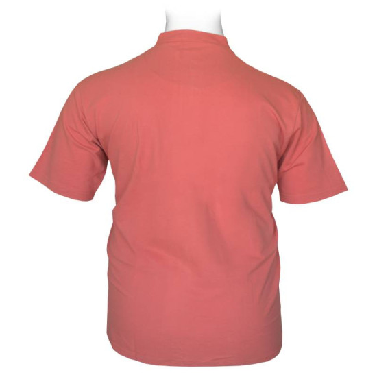 Βαμβακερό πικέ μπλουζάκι button neck - Coral Tree