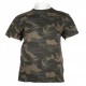 T-shirt από βαμβακερό μακό ύφασμα - Dark Camo