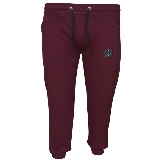 Φόρμα φούτερ με λάστιχο στο μπατζάκι και patch - ΜΠΟΡΝΤΩ