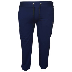 Καλοκαιρινό jersey παντελόνι φόρμας με Patch και λάστιχο στον αστράγαλο - Tory Blue