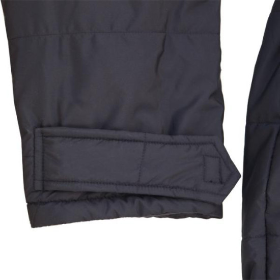 Αντιανεμικό καπιτονέ μπουφάν με αποσπώμενα μανίκια - ΜΑΥΡΟ