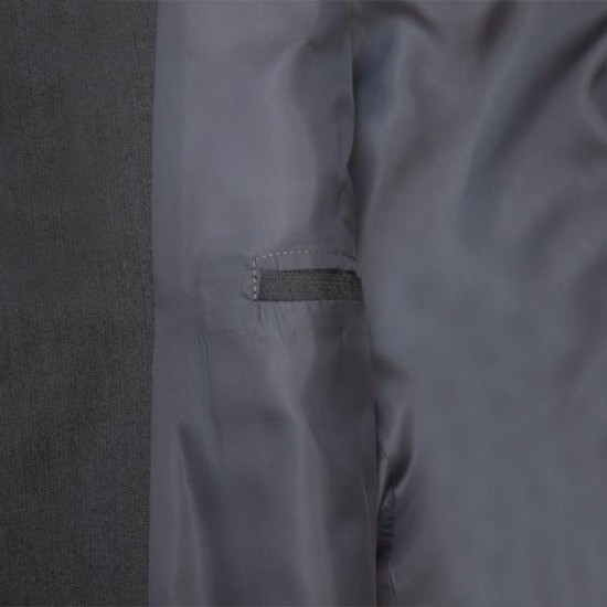 Σακάκι κοστουμιού μονόχρωμο αμπιγιέ - Ανθρακί Melange