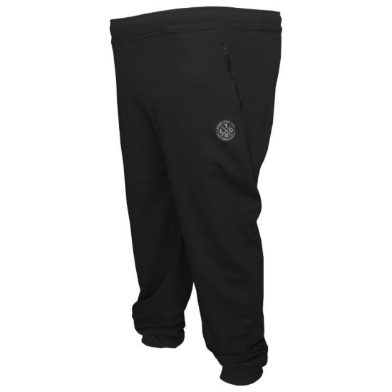 Φόρμα χειμερινή με λάστιχο στο μπατζάκι και patch - Black