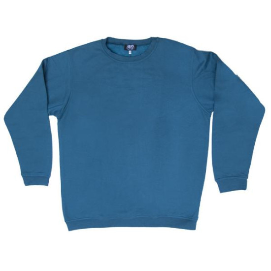 Συνδυαστική προσφορά μπλούζας φούτερ λαιμόκοψη μονόχρωμη - ΠΕΤΡΟΛ