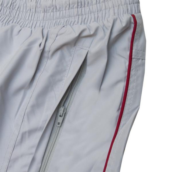 Μαγιό βερμούδα τριών τετάρτων με ρίγα και κεντητές λεπτομέρειες - ΠΑΓΟΣ