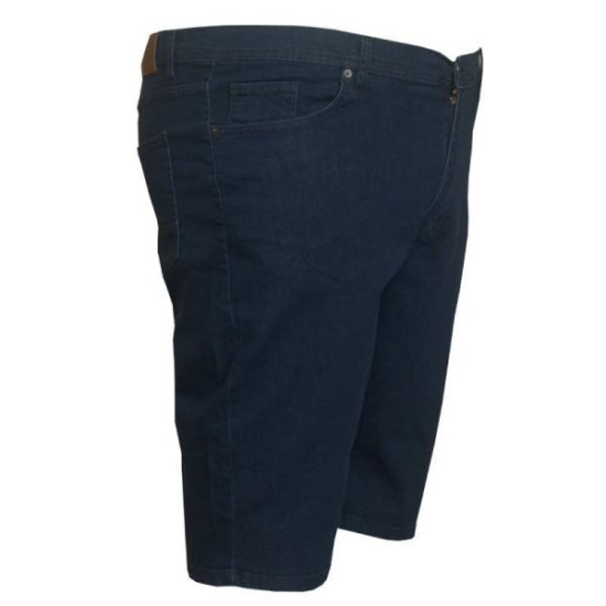 Ελαστική denim βερμούδα3/4  by LTG - Dark Blue