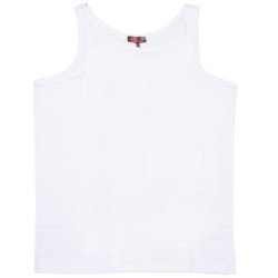 Φανέλα βαμβακερή με τιράντα - ΛΕΥΚΟ