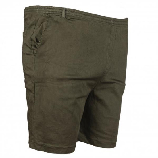 Ελαστική Stonewashed καπαρτινέ βερμούδα 