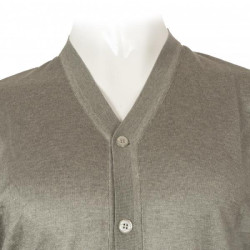 Λεπτή πλεκτή ζακέτα Blue Green - ΓΚΡΙ