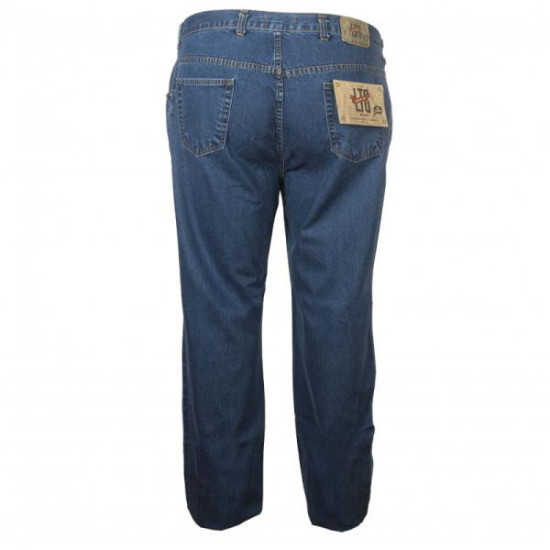 Σταθερό παντελόνι Jean μεσαίου καβάλου by L.T.G - ΜΠΛΕ ΚΛΑΣΣΙΚΟ