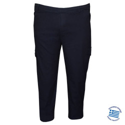 Ελαστική jean παντελόνα cargo by LTG - Dark Blue
