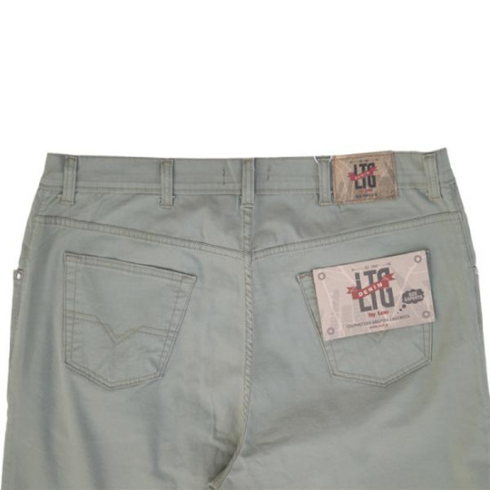 Καλοκαιρινό ελαστικό πεντάτσεπο παντελόνι μεσαίου καβάλου 