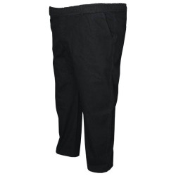 Ελαστική straight cut chino jean παντελόνα, by LTG - Black