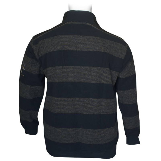 Zipper Polo wool feel 