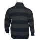 Zipper Polo wool feel 