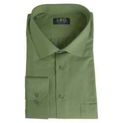 Πουκάμισο μονόχρωμο με μακρύ μανίκι - Highland