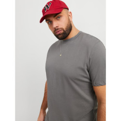 Μονόχρωμο βαμβακερό t-shirt by Jack & Jones - Castle Rock