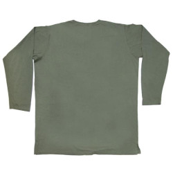 Μπλούζα μακό μονόχρωμη μακρυμάνικη - ΧΑΚΙ