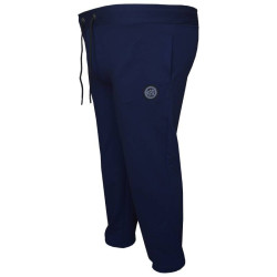 Καλοκαιρινό jersey παντελόνι φόρμας με Patch και λάστιχο στον αστράγαλο - Tory Blue