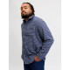 Jack & Jones Frederiksberg Flannel, βαμβακερό πουκάμισο φανέλα - Blue Chill Jack & Jones Frederiksberg Flannel, βαμβακερό πουκάμισο φανέλα - Blue Chill