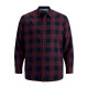 Jack & Jones Egingham Twill Shirt,βαμβακερό πουκάμισο φανέλα - Port Royale
