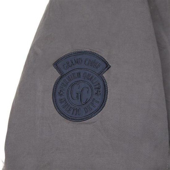 Parka με κουκούλα και επένδυση γούνας - Dark Olive Green