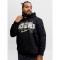 Hoodie φούτερ με μεταξοτυπία Logo Sweat Hood Jack & Jones +Fit - Black