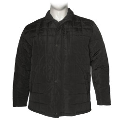 Καπιτονέ αντιανεμικό μπουφάν - Black