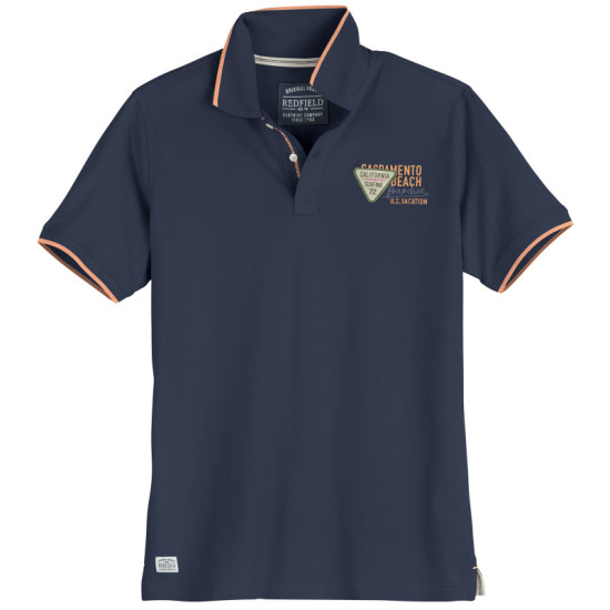 Βαμβακερό King Size Polo Pique 