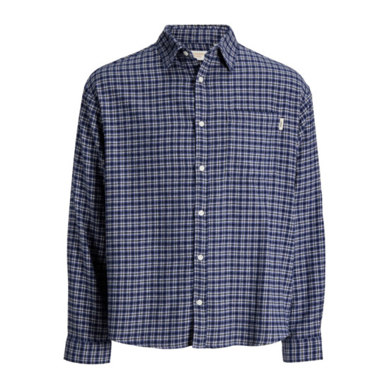 Jack & Jones Frederiksberg Flannel, βαμβακερό πουκάμισο φανέλα - Blue Chill Jack & Jones Frederiksberg Flannel, βαμβακερό πουκάμισο φανέλα - Blue Chill