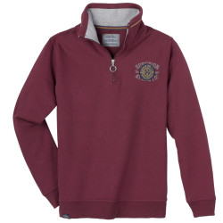 Βαρύπλεκτο φούτερ Polo Premium Dep της Redfield - Persian Plum Bordeaux Βαρύπλεκτο φούτερ Polo Premium Dep της Redfield - Persian Plum Bordeaux