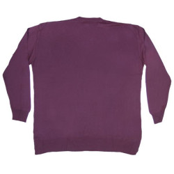 Πλεκτή μπλούζα βε μονόχρωμη - ΜΠΟΡΝΤΩ