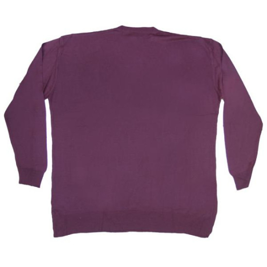 Πλεκτή μπλούζα βε μονόχρωμη - ΜΠΟΡΝΤΩ