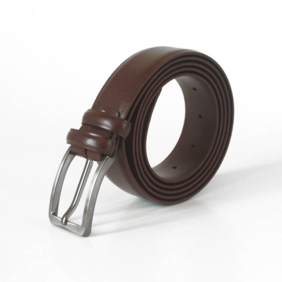 Ζώνη δερμάτινη αμπιγιέ - ΚΑΦΕ