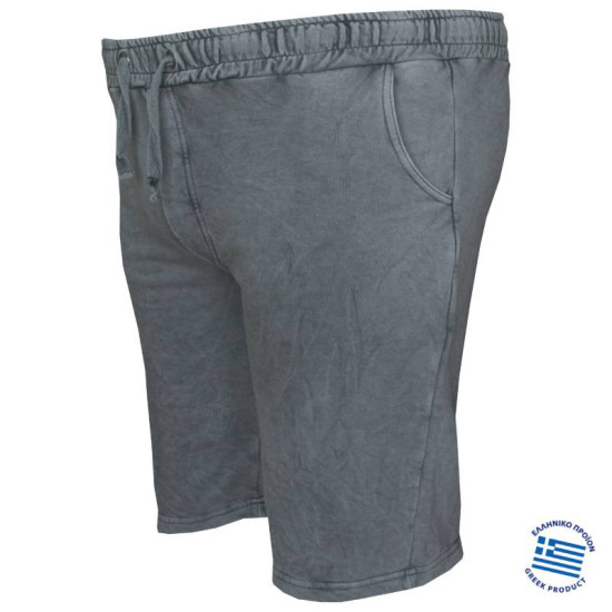 Βερμούδα jersey pennie stone washed,της Leo Collection - SHARK SKIN