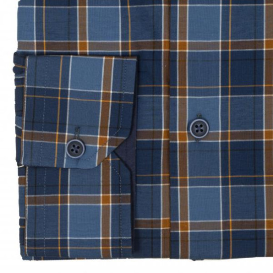 Πουκάμισο καρό γαλλικής ραφής 